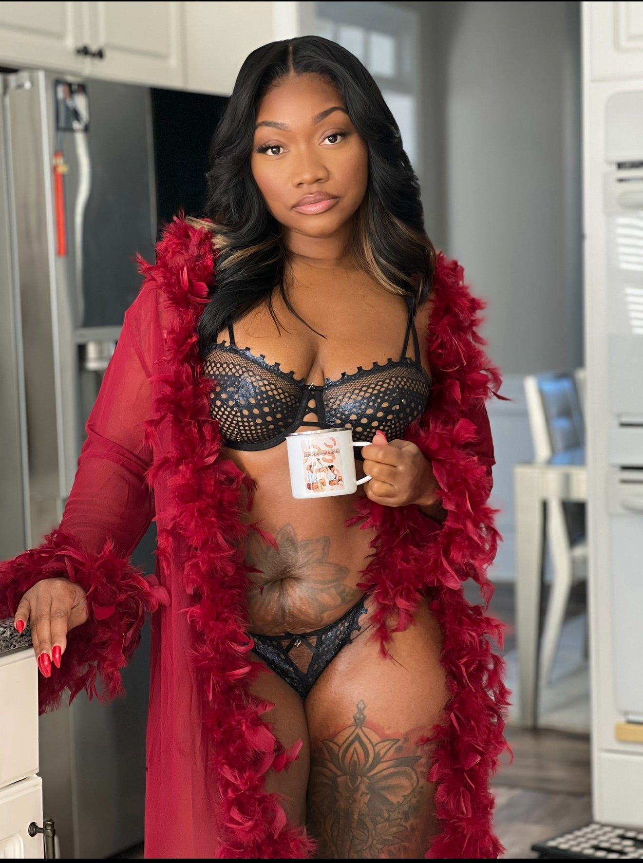 FEATHER ROBES FINAL SALE