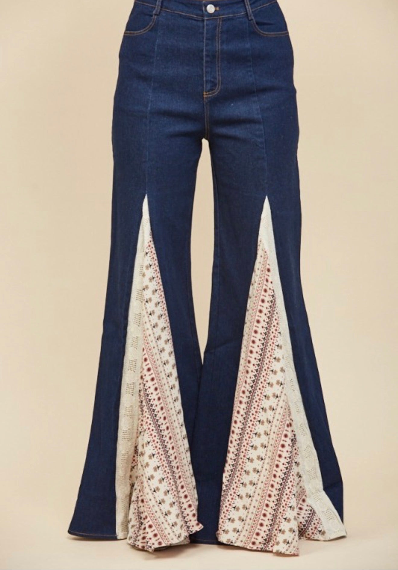 Hippie Stretch Bell Bottom Jeans