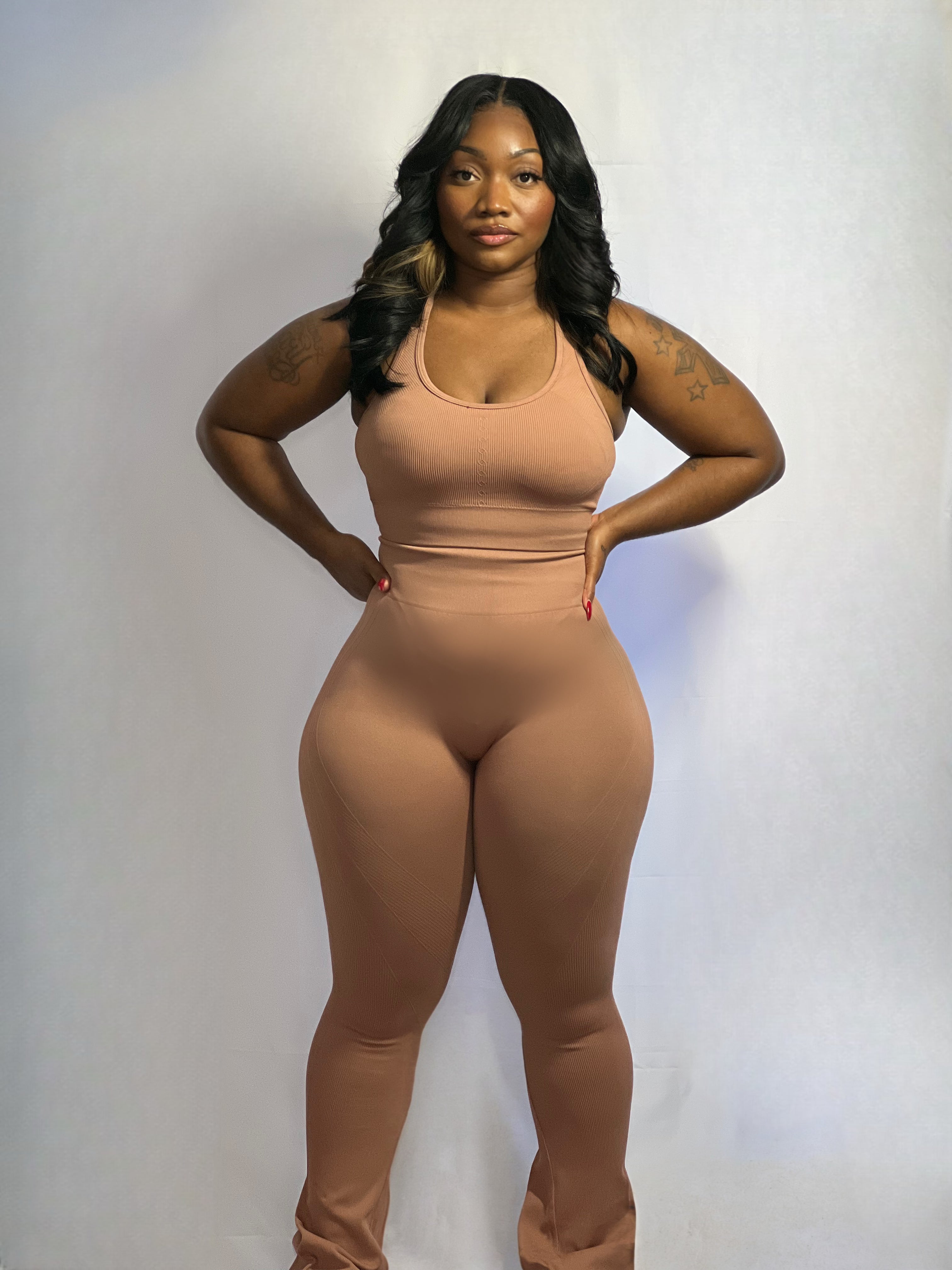 WAIST SNATCHER FLARE PANT SET