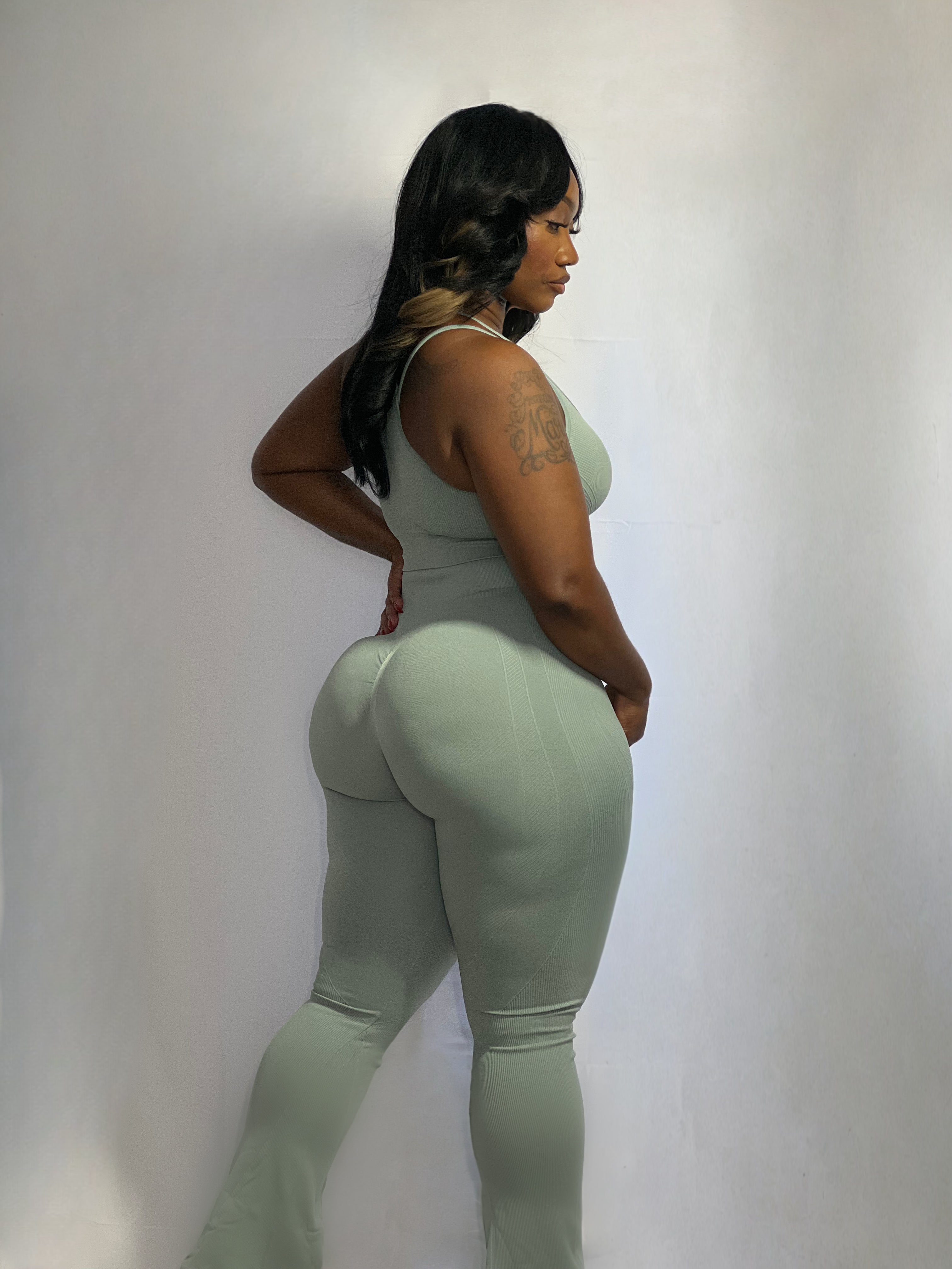 WAIST SNATCHER FLARE PANT SET