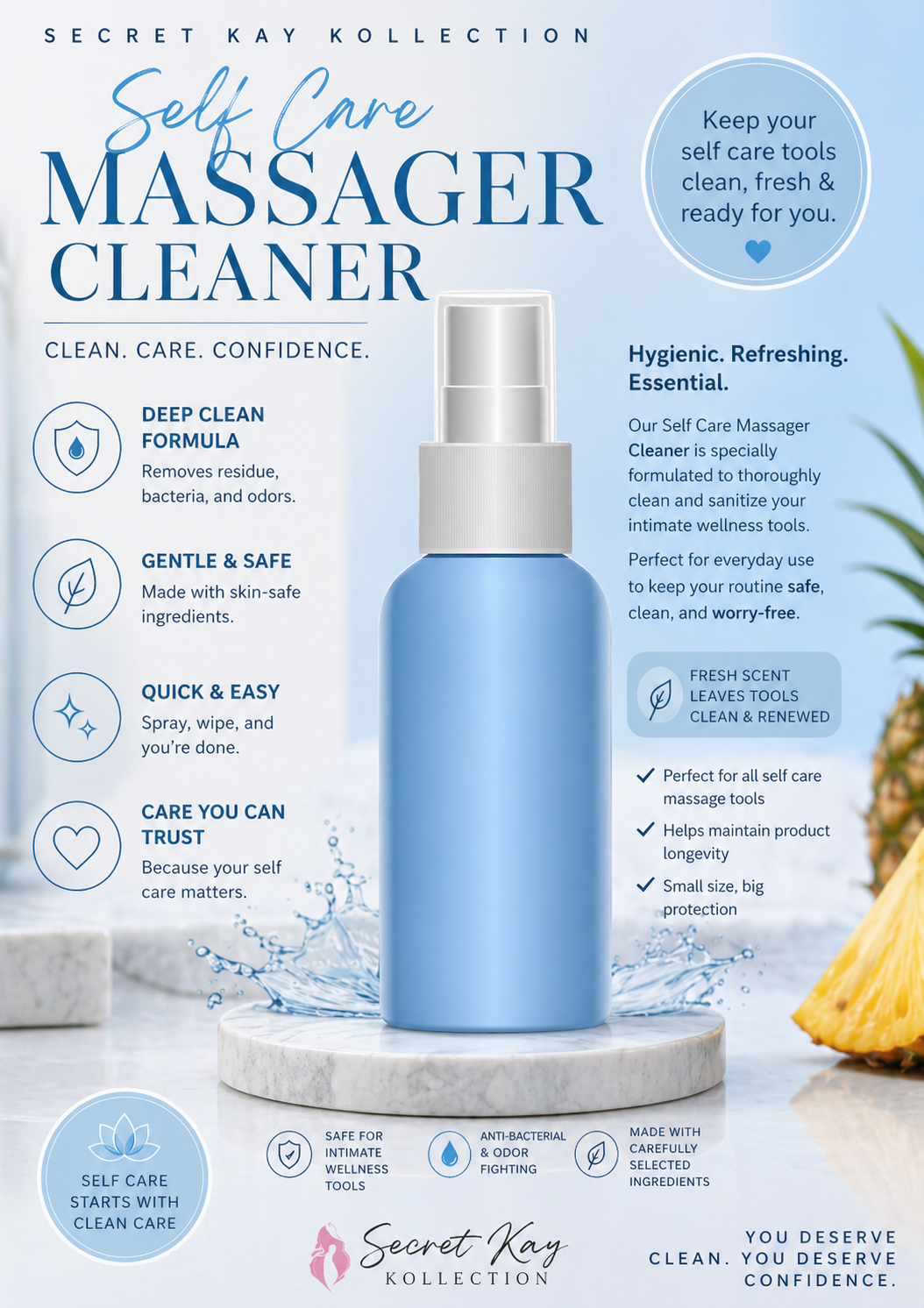 Self-Care Massage Cleaner