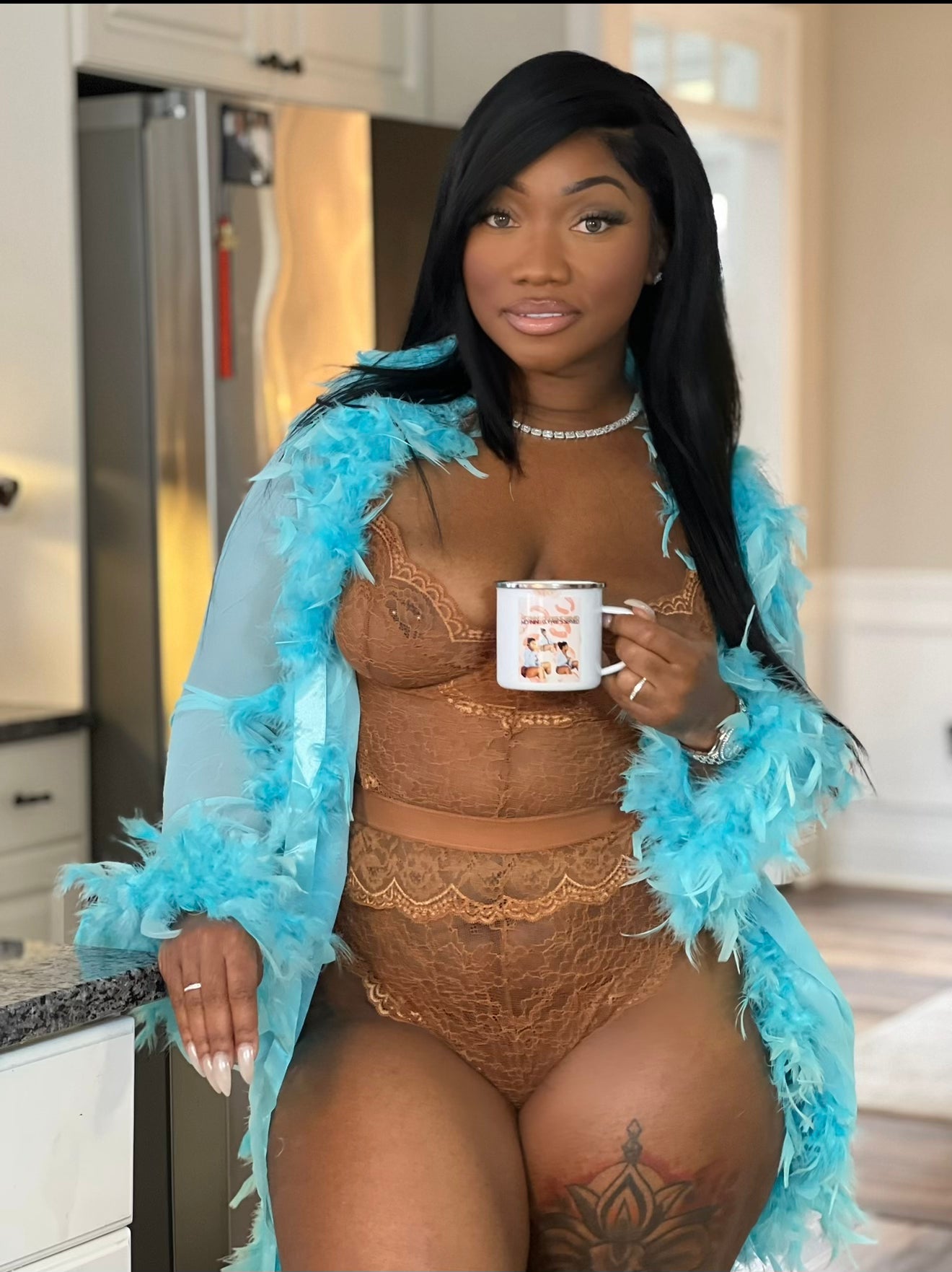 FEATHER ROBES FINAL SALE