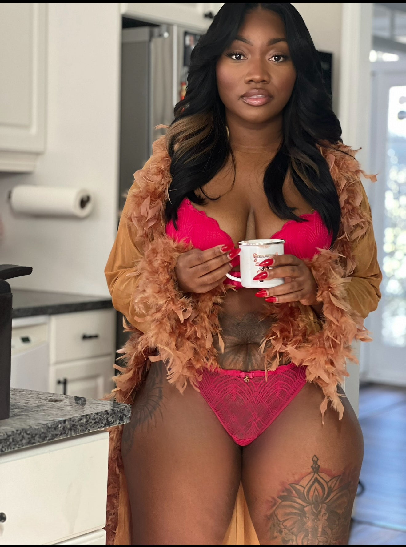 FEATHER ROBES FINAL SALE