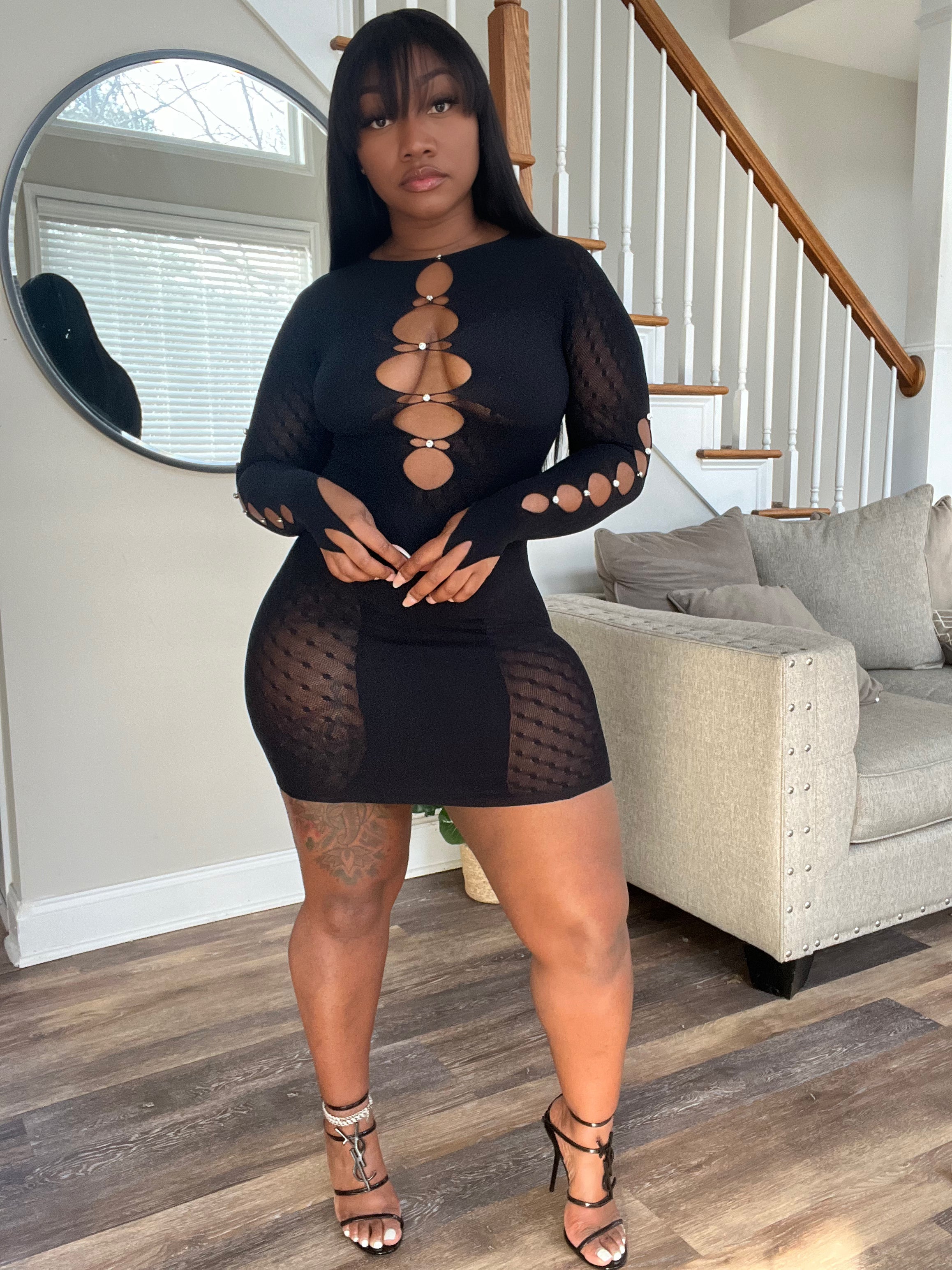 Show Off Black Dress