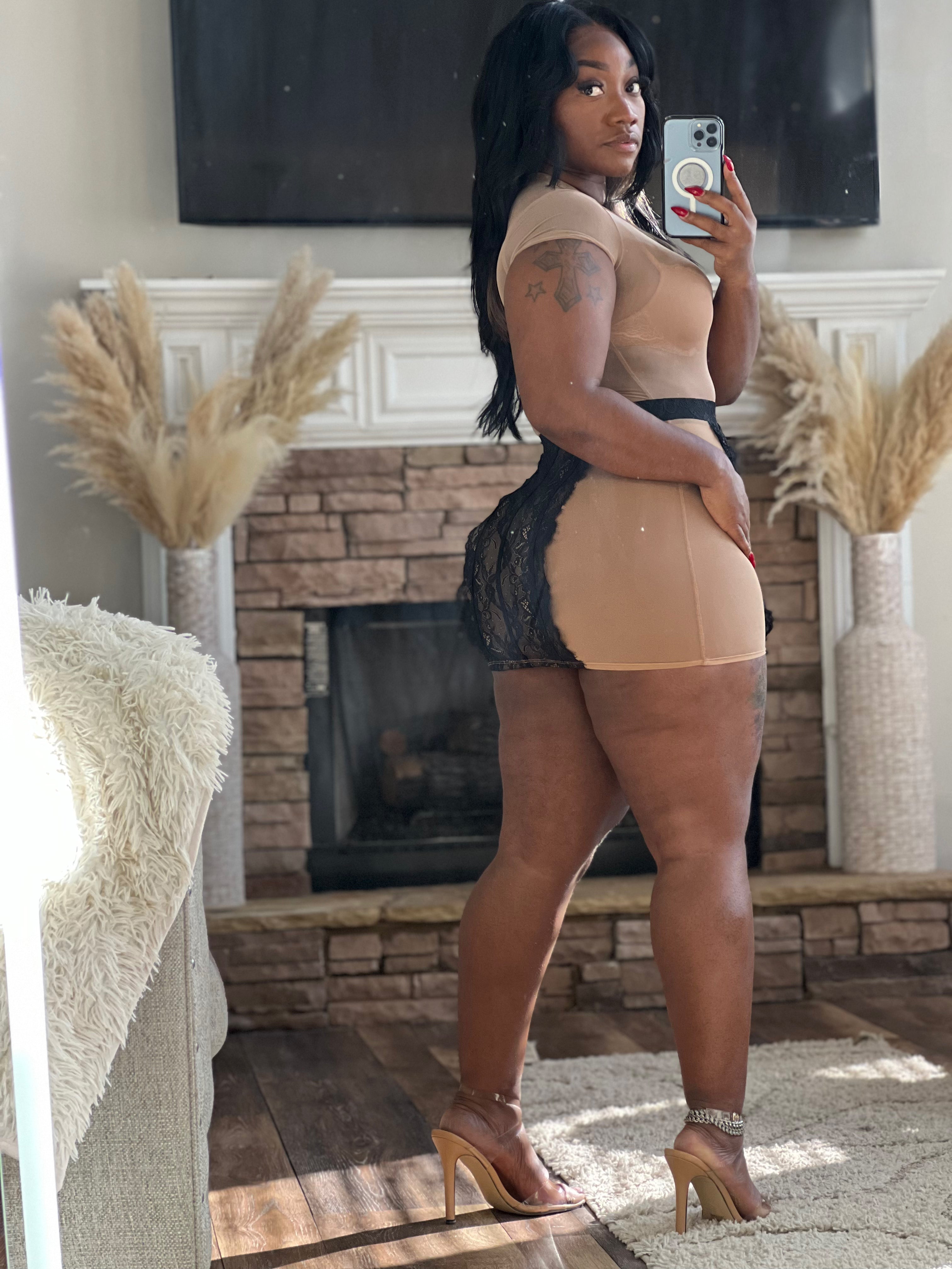 90'S FINE LACE & MESH SKIRT