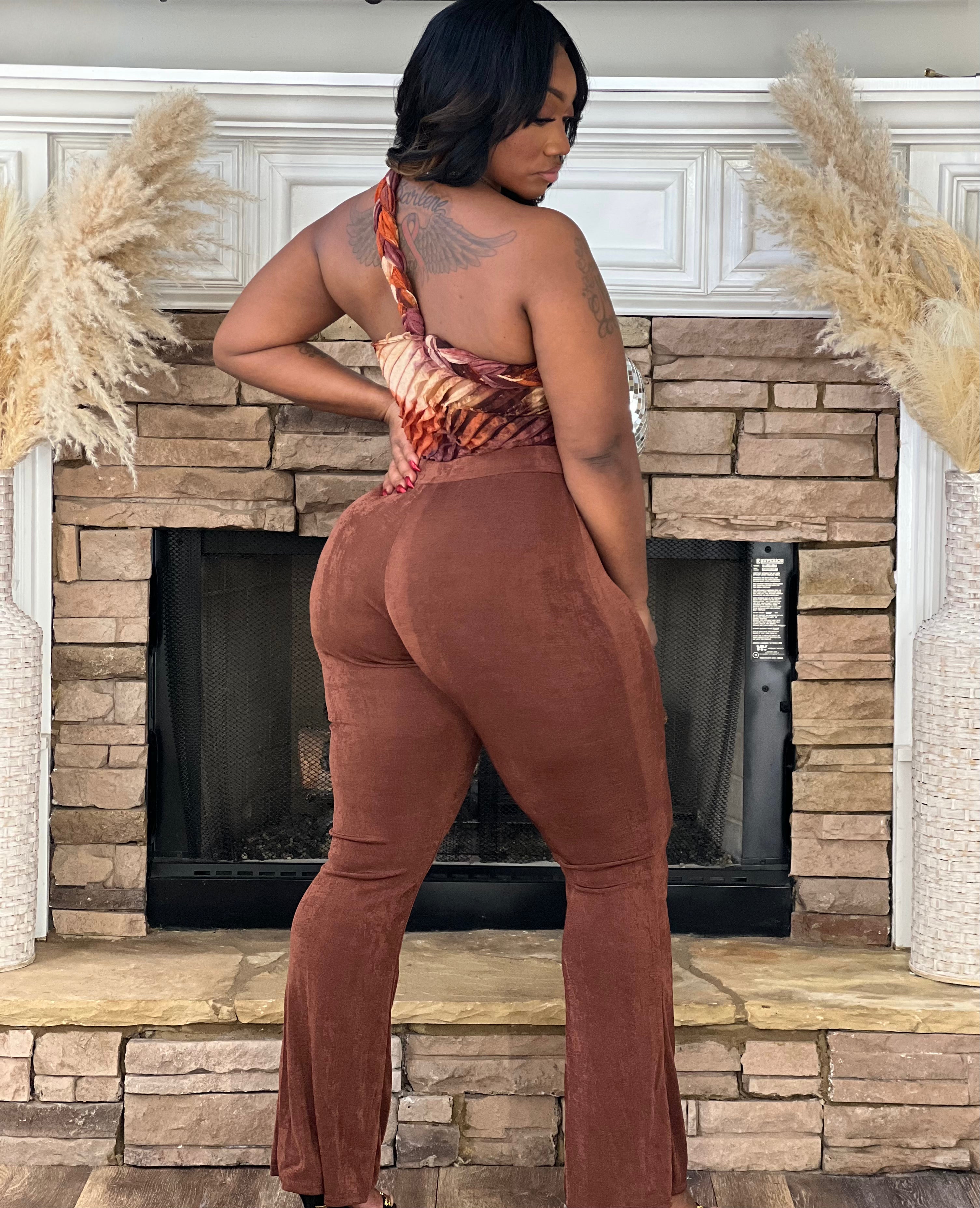Pretty Brown Brown Pant