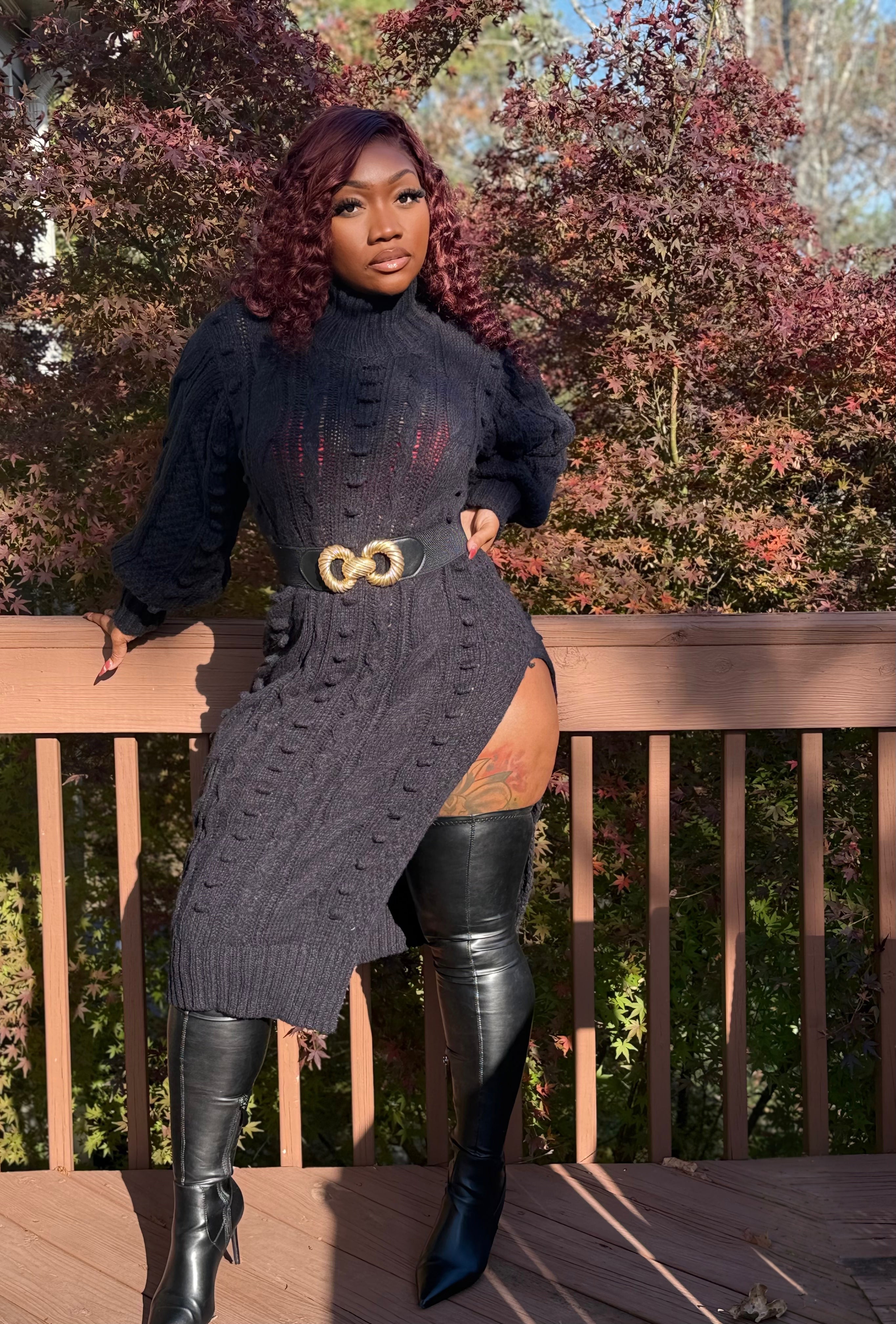 Finally Over It Sweater Dress