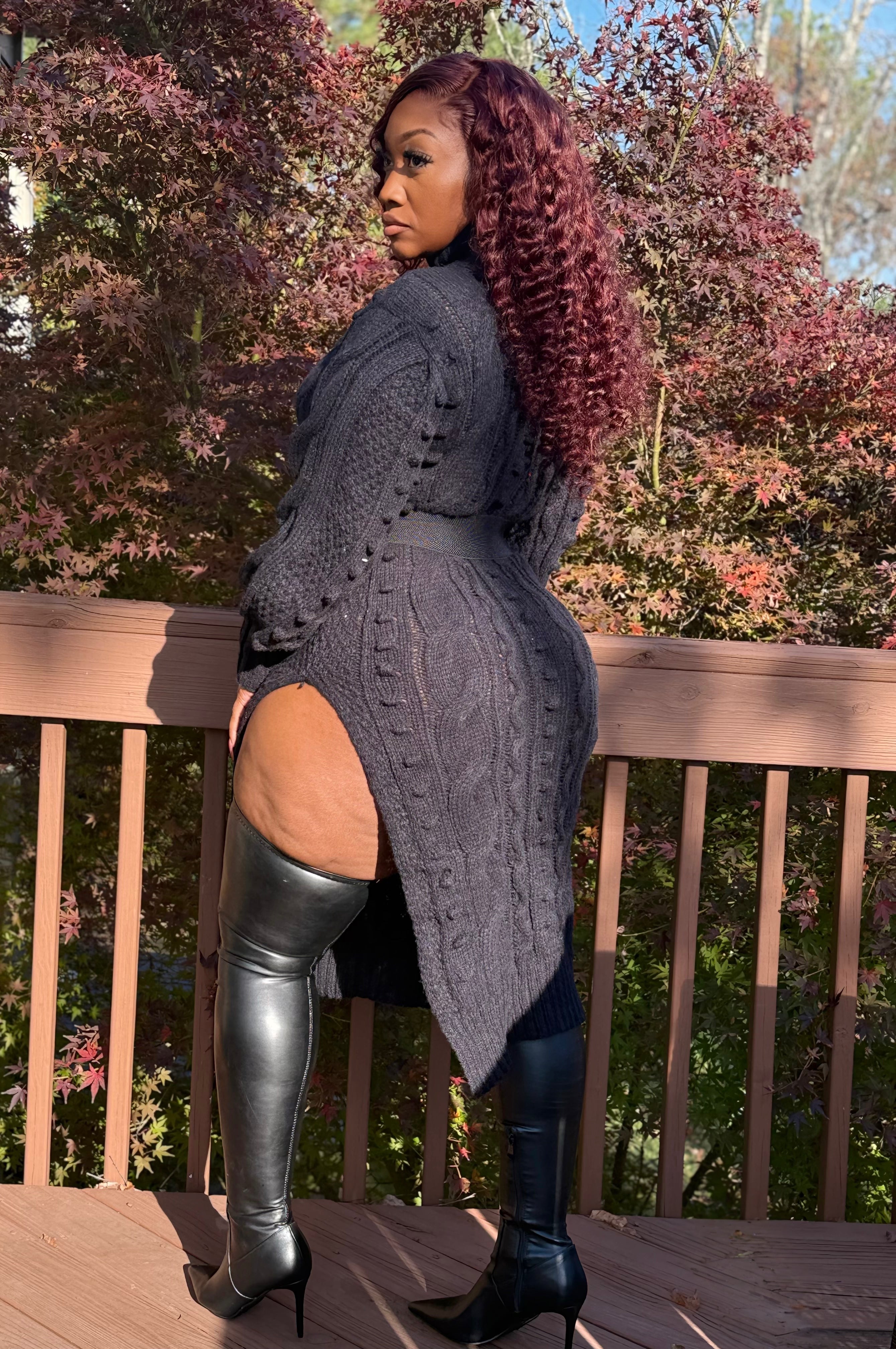 Finally Over It Sweater Dress