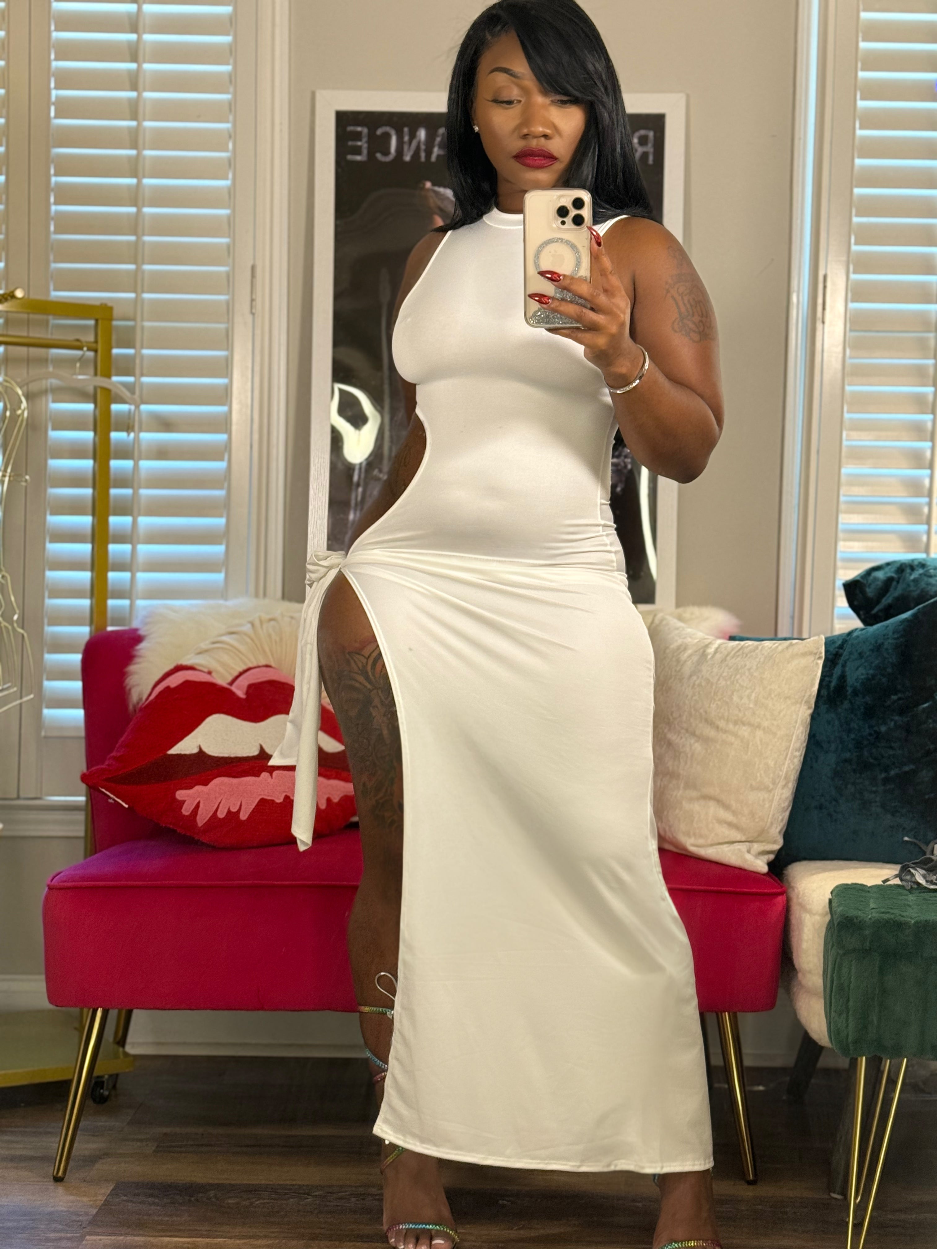 Side Ways Wrap Dress