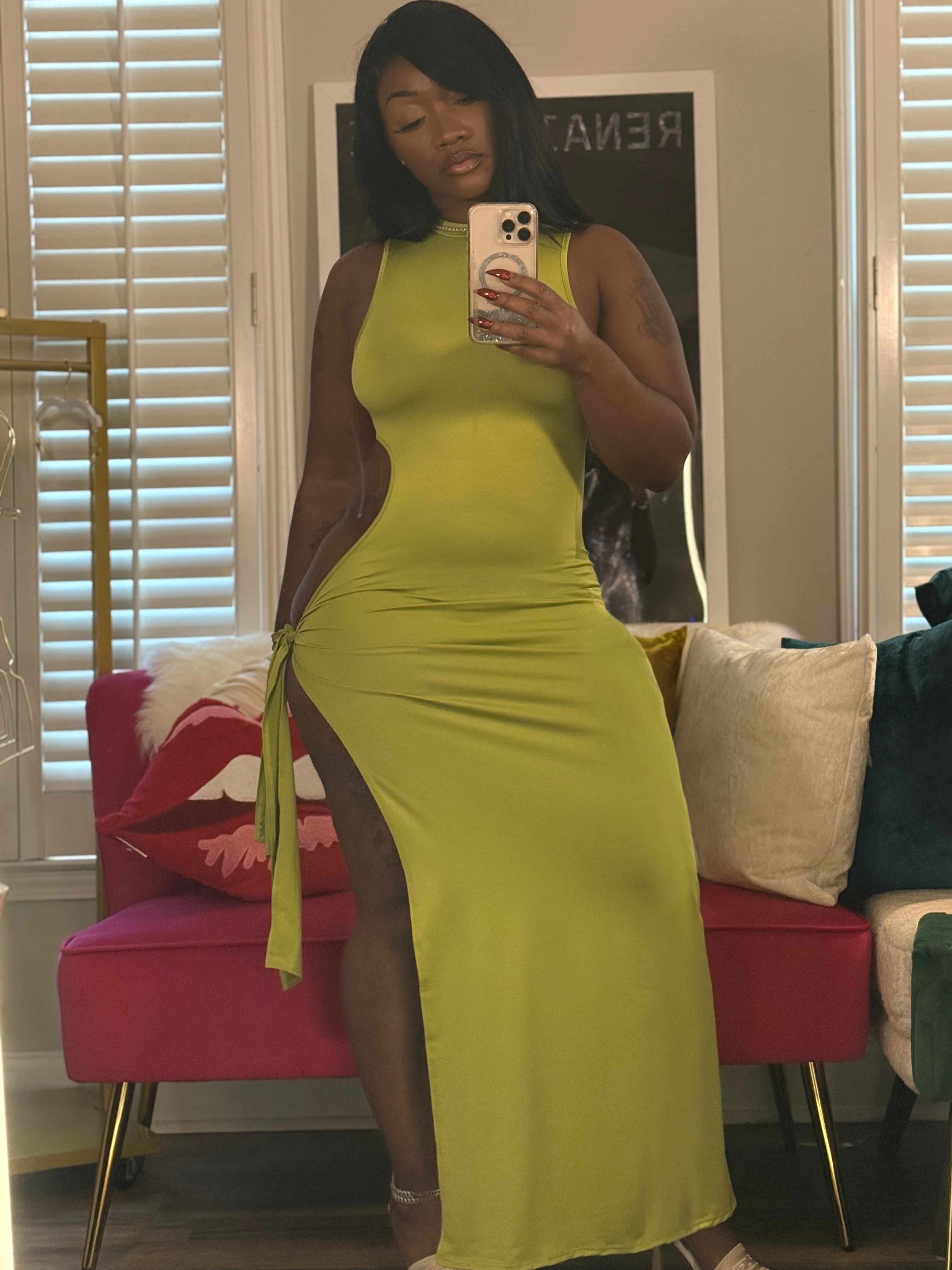 Side Ways Wrap Dress